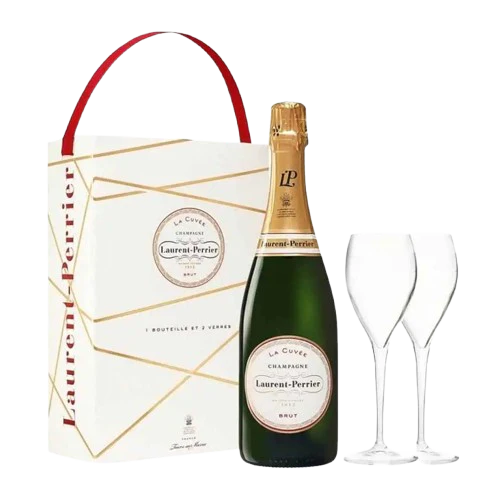 Champagne Laurent Perrier La Cuv��e Gift Set 75CL