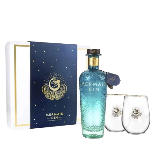 Mermaid Gin Gift Pack 70cl