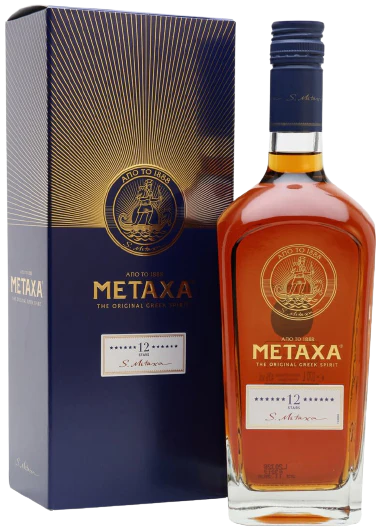 Metaxa 12 Star Brandy With GiftBox 70CL