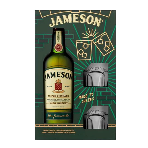 Jameson Original Irish Whiskey Gift Pack 70CL