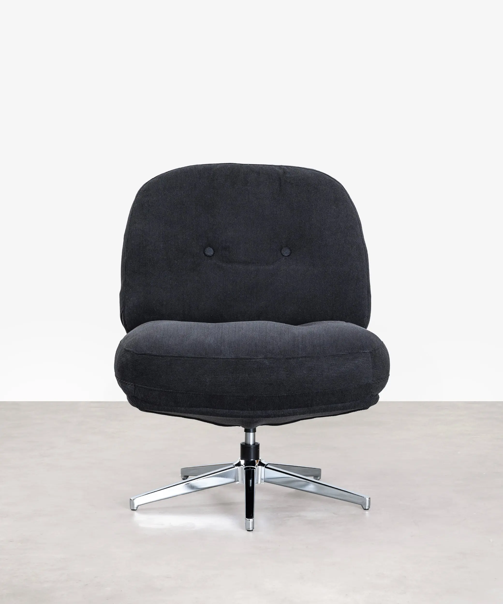 Sillón Giratorio Tapizado Orbit