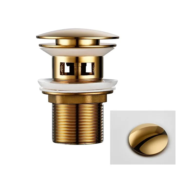 Bouchon Lavabo Poussoir