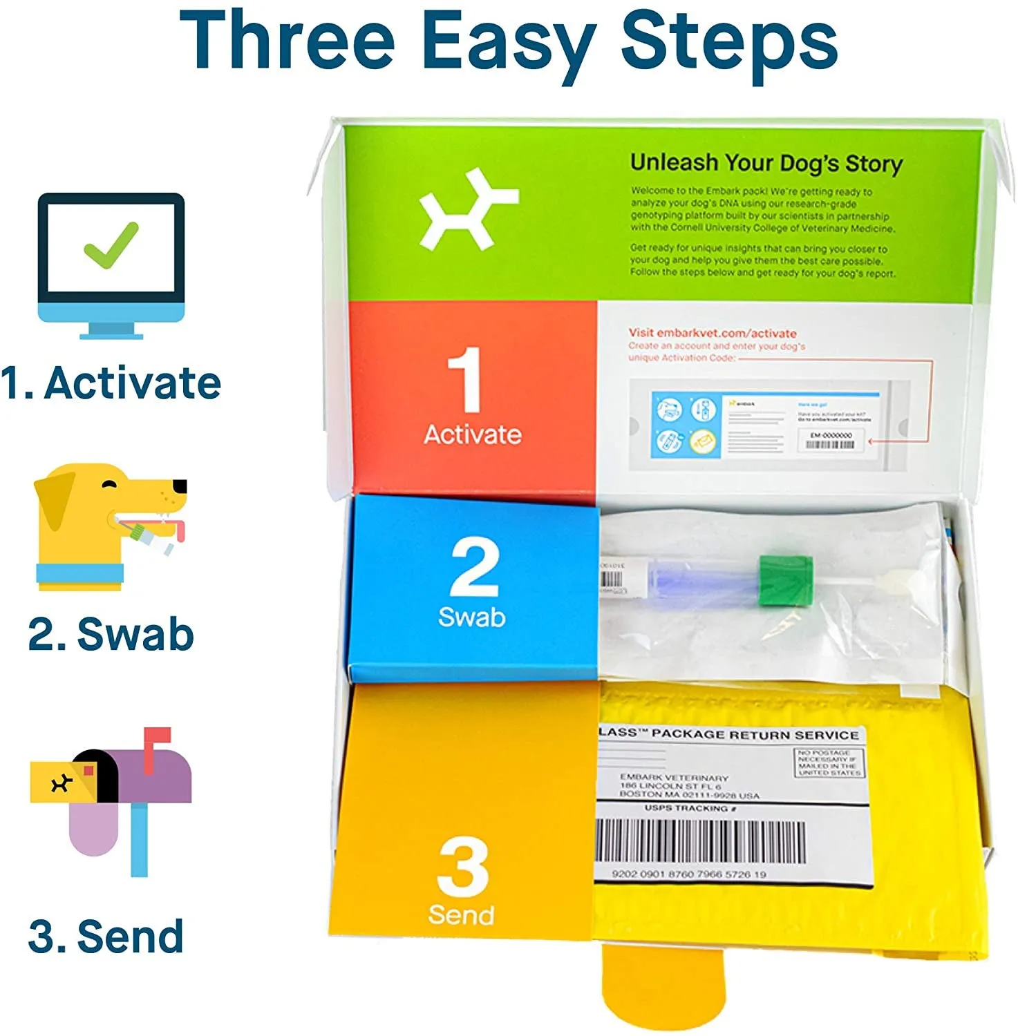 Embark Dog DNA Test, Breed Identification Kit