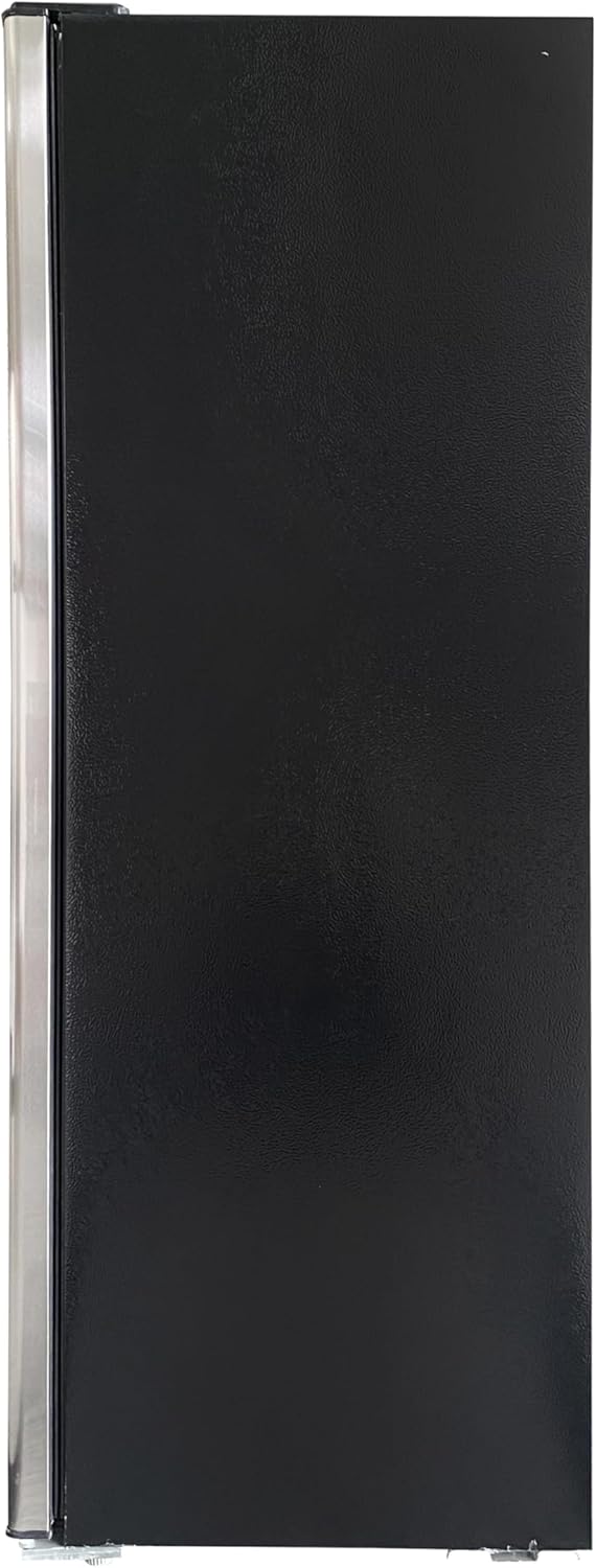 Frigidaire Upright Freezer, 6.5 cu. ft., Deep Freeze, Vinyl Coated Metal with Wire Shelving, Compact for Kitchen, RV, Dorm, Cabin, and Trailer, Platinum Design Series, Silver - 21D x 23W x 56H