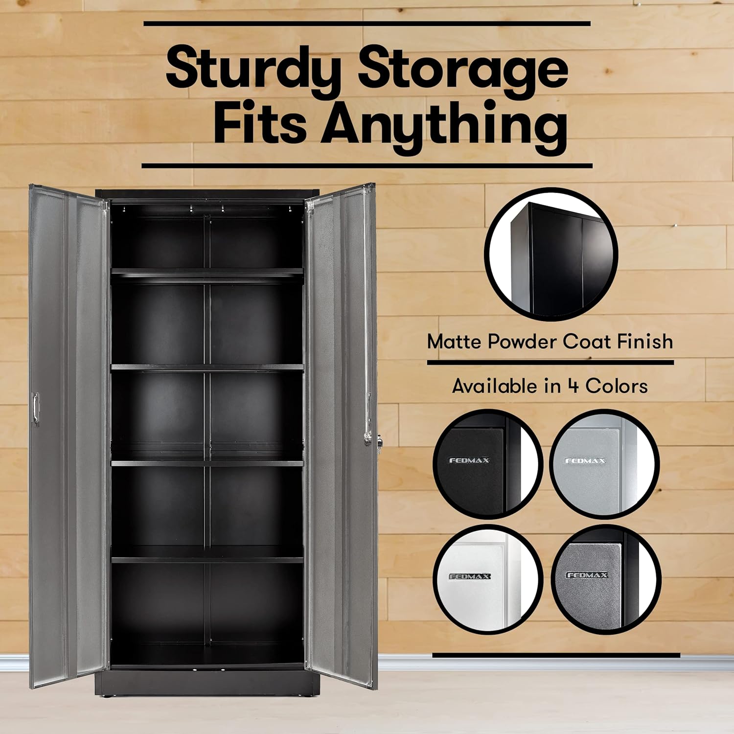 Heavy Duty Metal Garage Locker - 71 