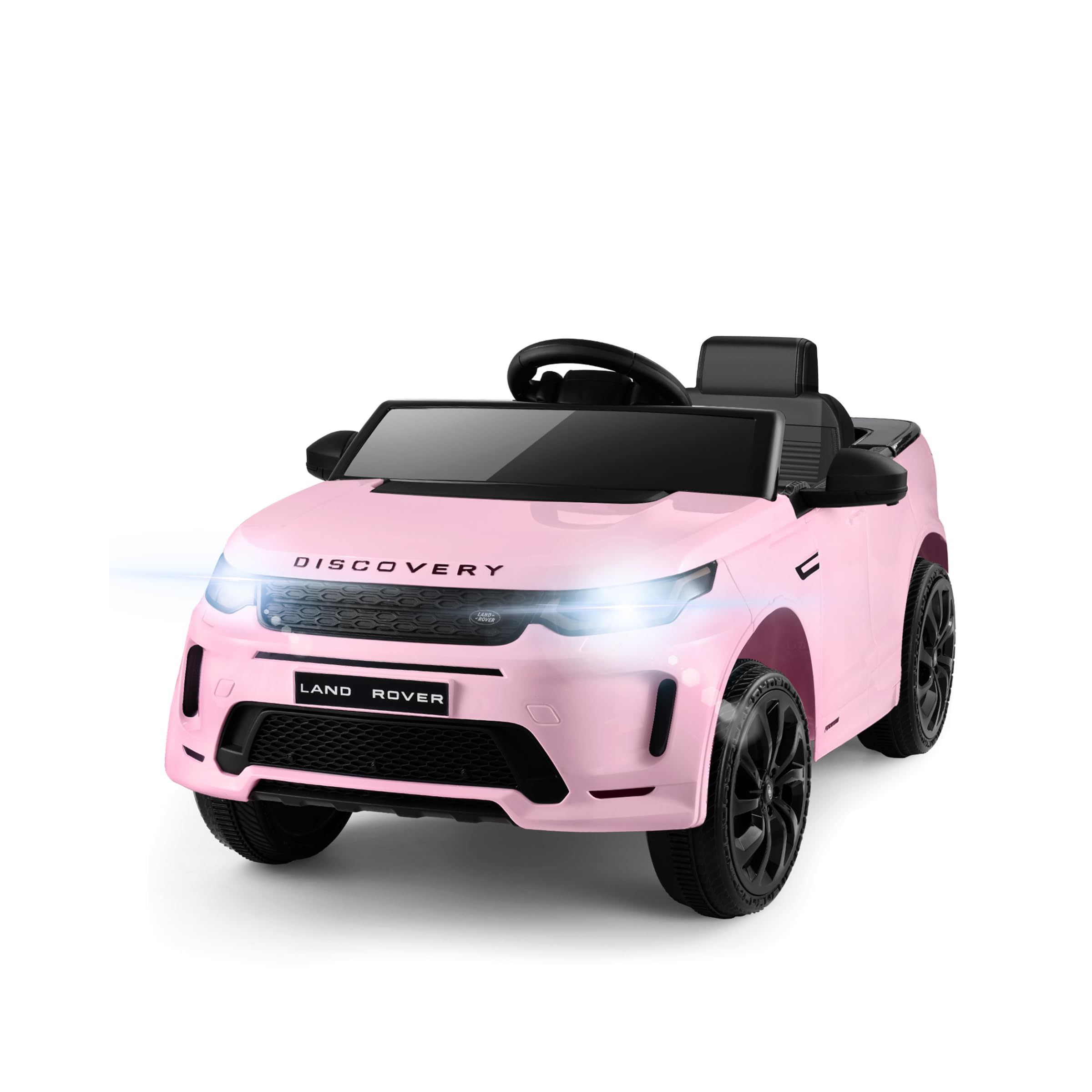 TEOAYEAH Land Rover Licensed Kids Electric Ride-On Car with Lithium Battery, Music & Remote Control