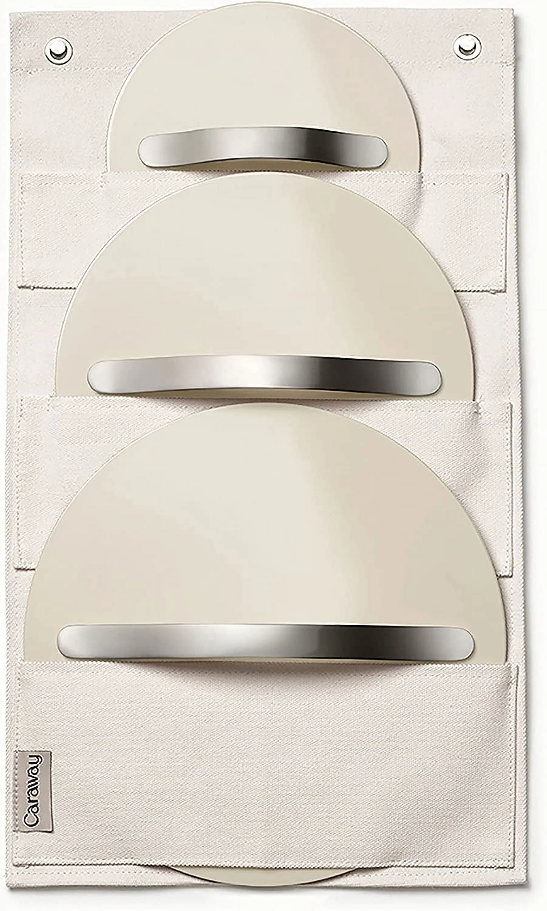 Caraway Nonstick Ceramic Cookware Set (12 Piece) Pots  Pans  Lids and Kitchen Storage - Non Toxic  PTFE & PFOA Free - Oven Safe & Compatible with All Stovetops (Gas  Electric &