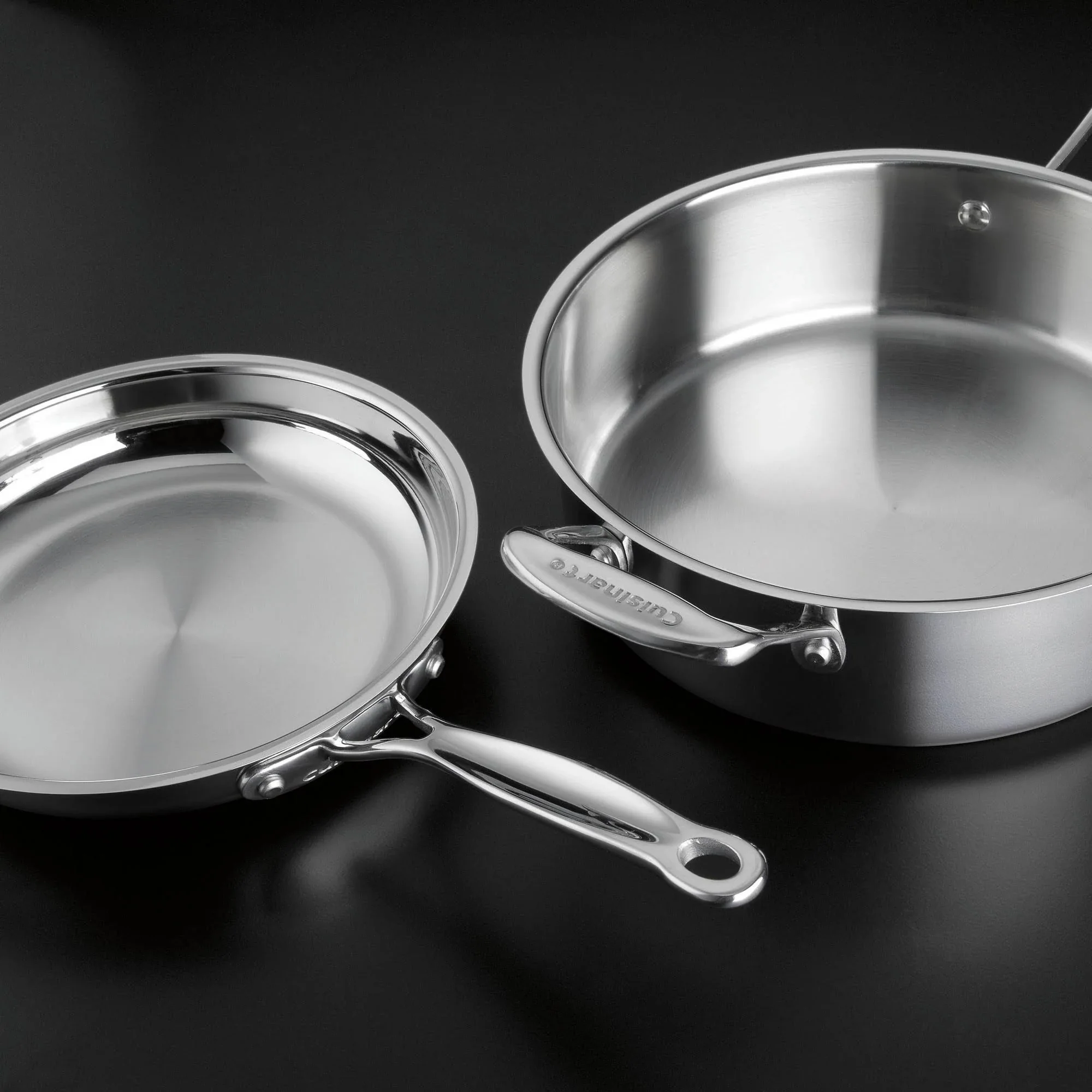 Cuisinart 17-Piece Chefs Classic Stainless Steel Cookware Set