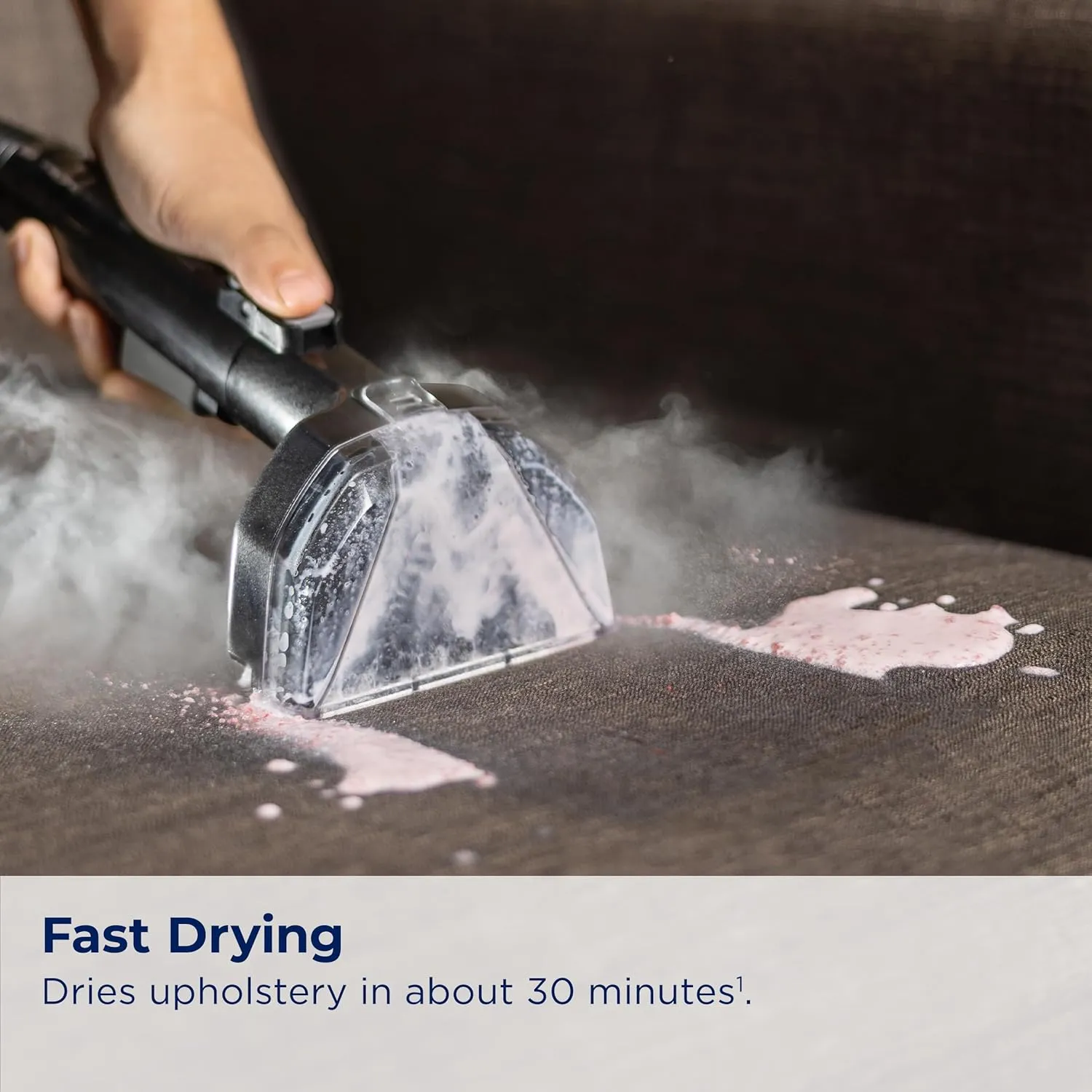 Green HydroSteam Multi-Purpose Portable Carpet and Upholstery Cleaner, Car and Auto Detailer, 3618, Black and Copper Harbor