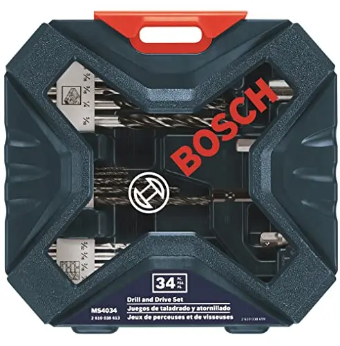 BOSCH CLPK22-120 12V Max Cordless 2-Tool 3/8 in. Drill/Driver and 1/4 in. Impact Driver Combo Kit with 2 Batteries, Charger and Case,Blue