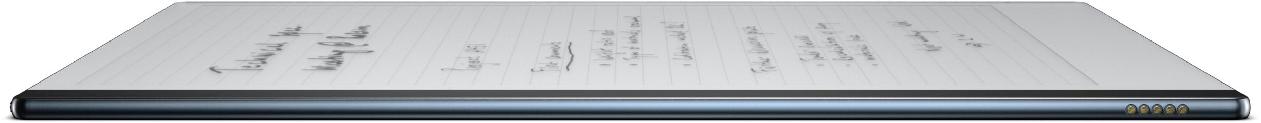 reMarkable 2 – 10.3” Paper Tablet with Marker Plus and Premium Leather Book Folio – Black