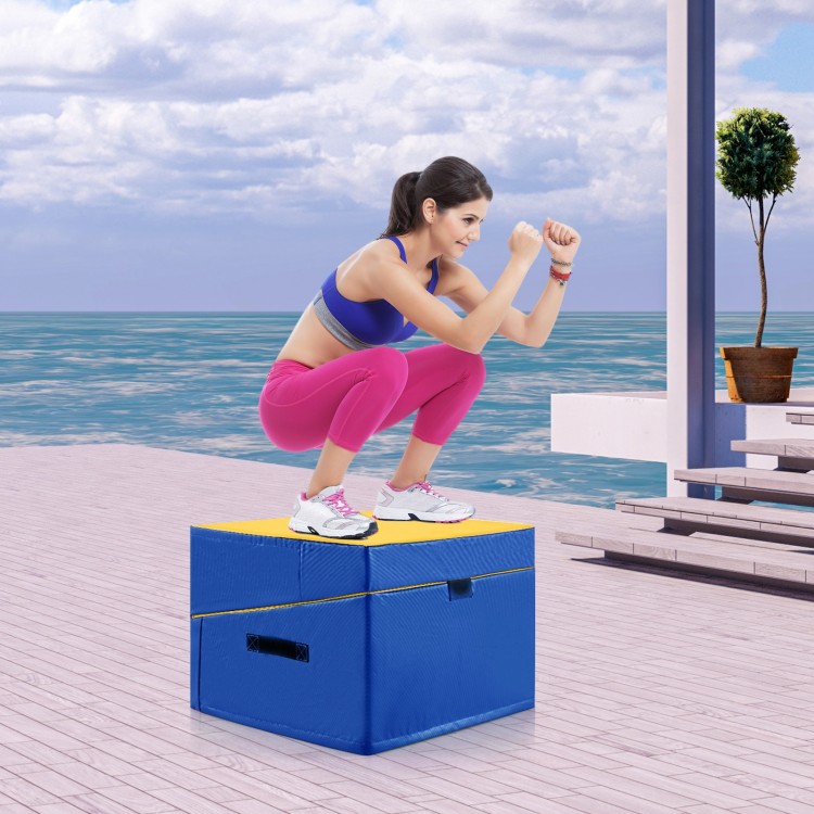 Folding Incline Yoga Gymnastics Tumbling Mat with EPE Foam