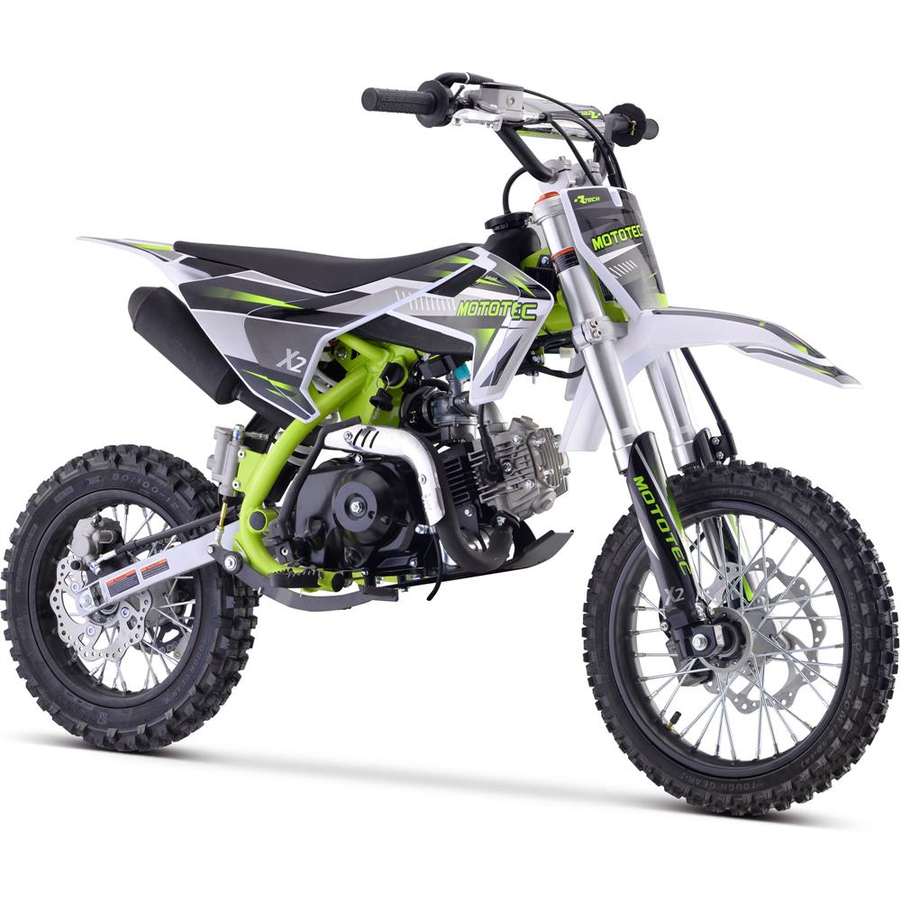 MotoTec X3 125cc 4-Stroke Gas Dirt Bike