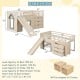 3-In-1 Twin Loft Bed with Slide Ladder Drawers for Kids Teens