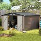 10 x 14 FT Outdoor Storage Shed with Improved Windproof Metal Structure