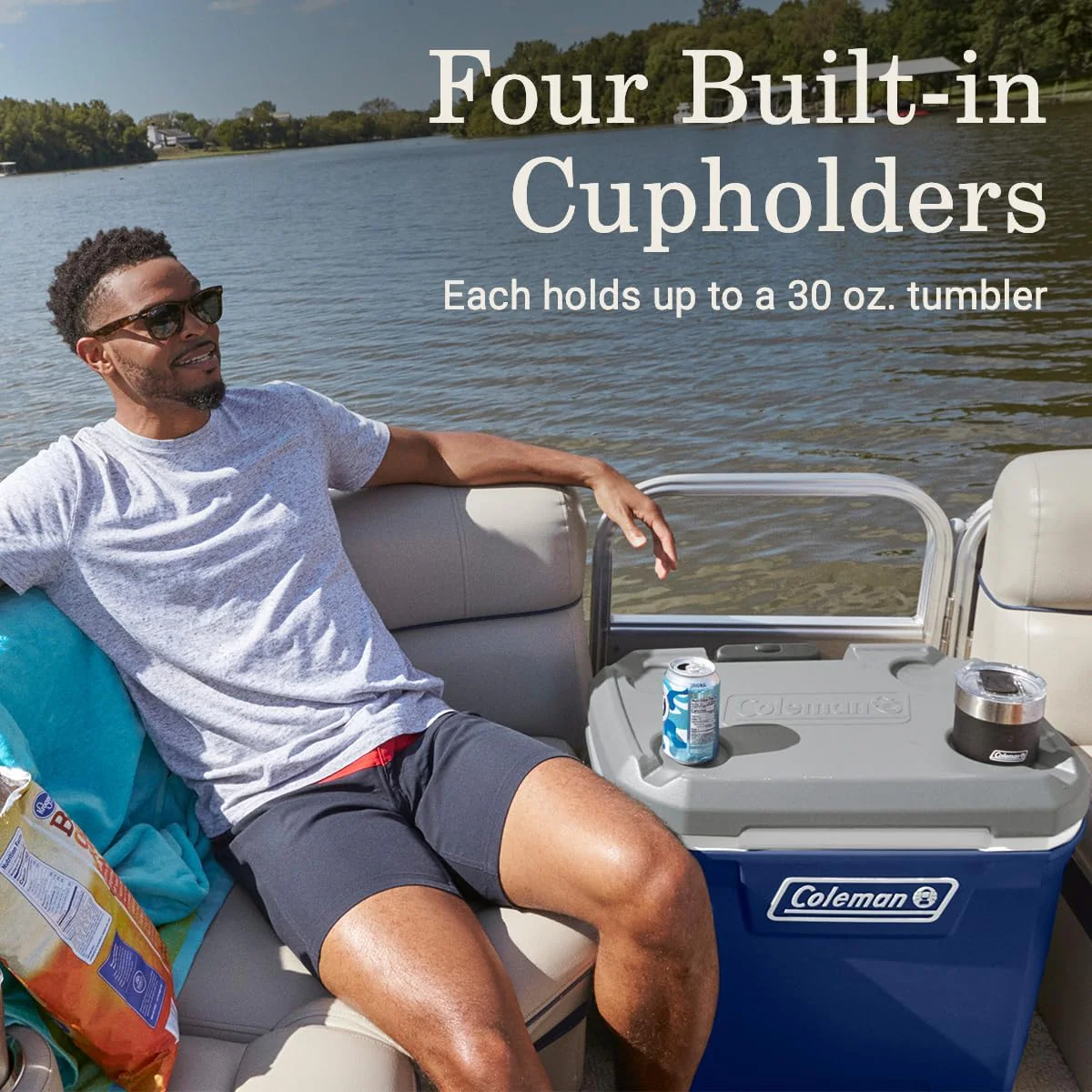 Coleman Classic Series Insulated Portable Wheeled Cooler, Leak-Resistant Outdoor Hard Cooler Keeps Ice up to 5 Days, 100-Quart