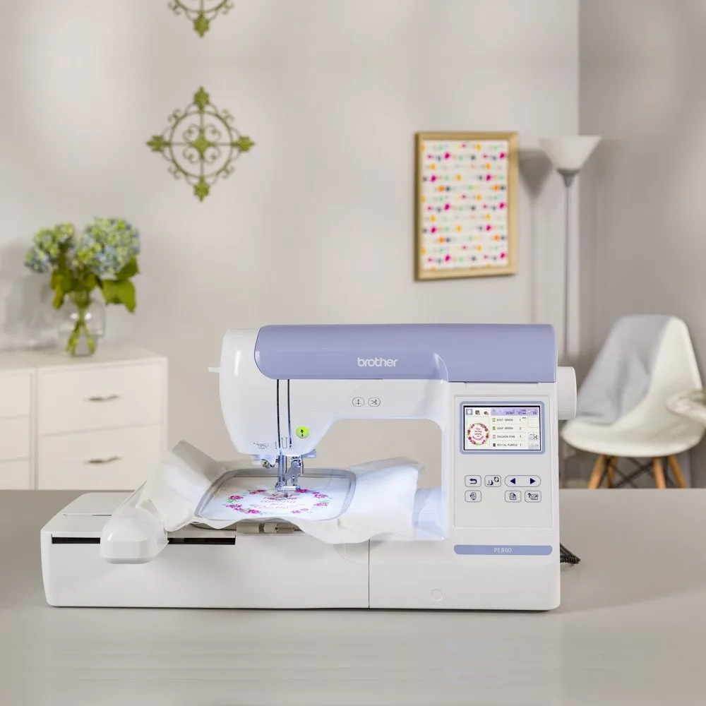Brother Computerized Embroidery Machine with 5 in x 7 in Embroidery Area and LCD Screen
