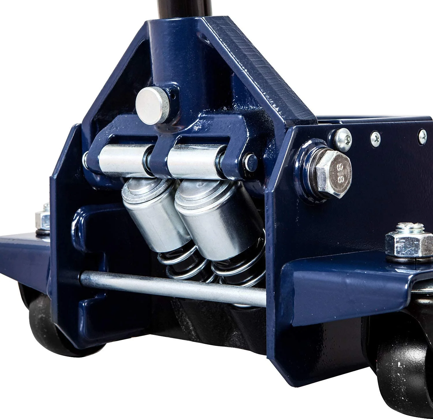 TCE 4 Ton Heavy Duty Low Profile Hydraulic Floor Jack Speedy Lift Garage Car Jack, Blue, W847U