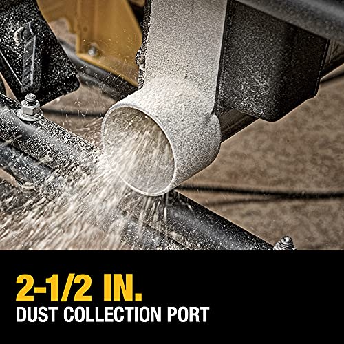 DEWALT 10 Inch Table Saw, 32-1/2 Inch Rip Capacity, 15 Amp Motor, With Rolling