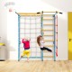 7 In 1 Kids Indoor Gym Playground Swedish Wall Ladder for Solid Wall