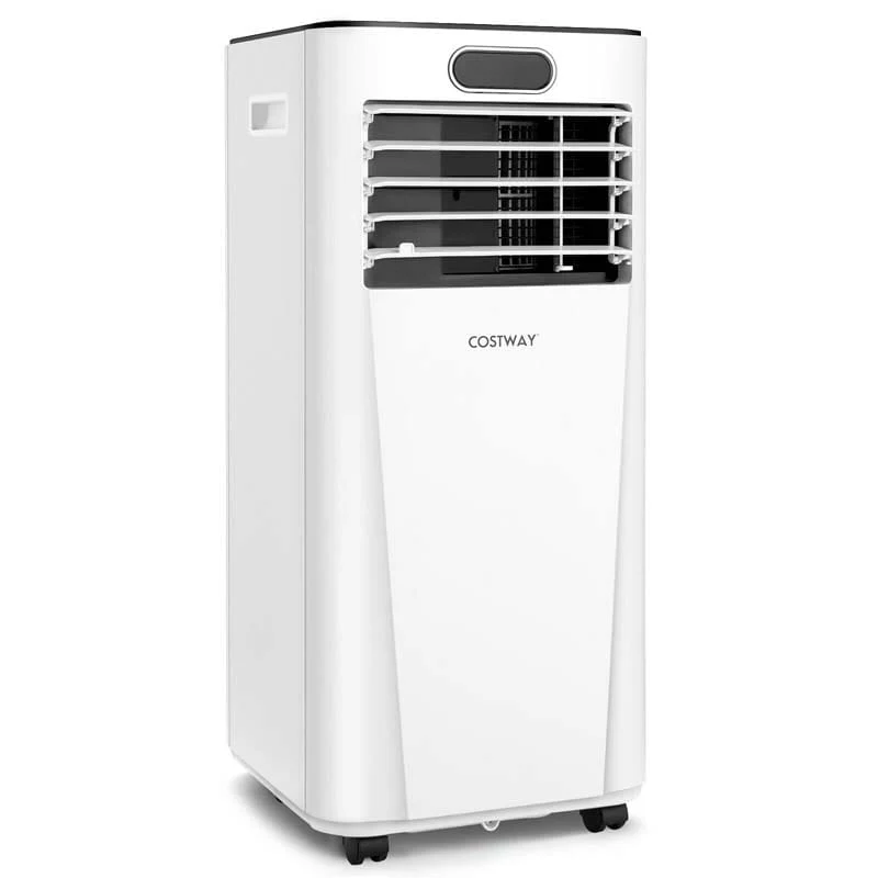 10000 BTU 3-in-1 Portable Air Conditioner Air Cooler Fan Dehumidifier with Remote Control, 24H Timer, Child Lock