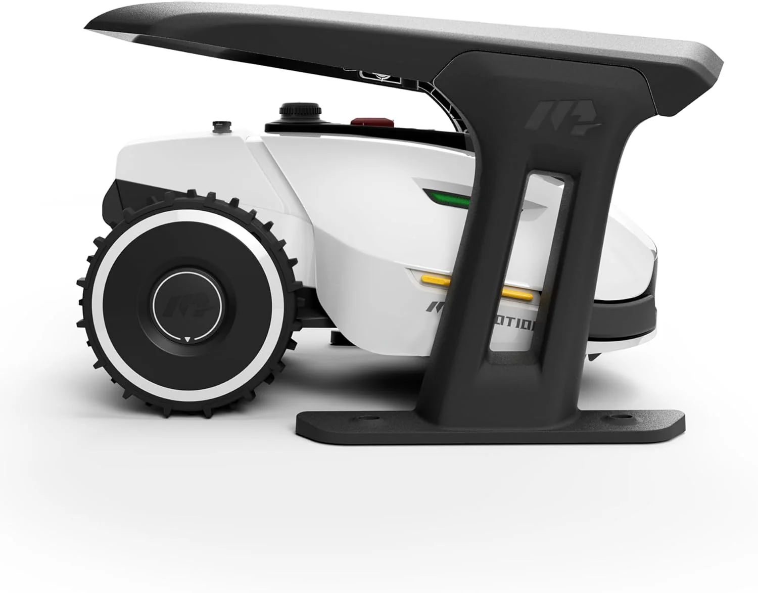 YUKA Mini 500H Robot Lawn Mower Reception 0.12 Acre, Max. 0.17 Acre, Ultrasense AI Vision+ RTK Positioning, Auto Mapping, App Control,45% Slope, Cutting Height 2''~3.5'', 3 Mowing Zones