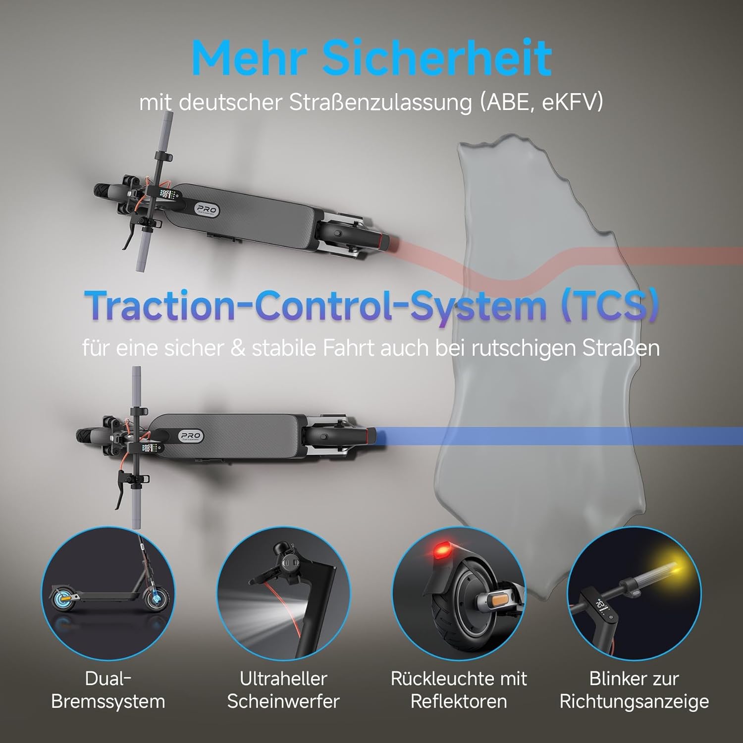 Xiaomi E-Scooter with German Road Legal (Max 20 km/h, Up to 70 km Range & 25 Percent Incline, Pneumatic Tyres, Dual Brakes, Display, Aluminium Body, App)