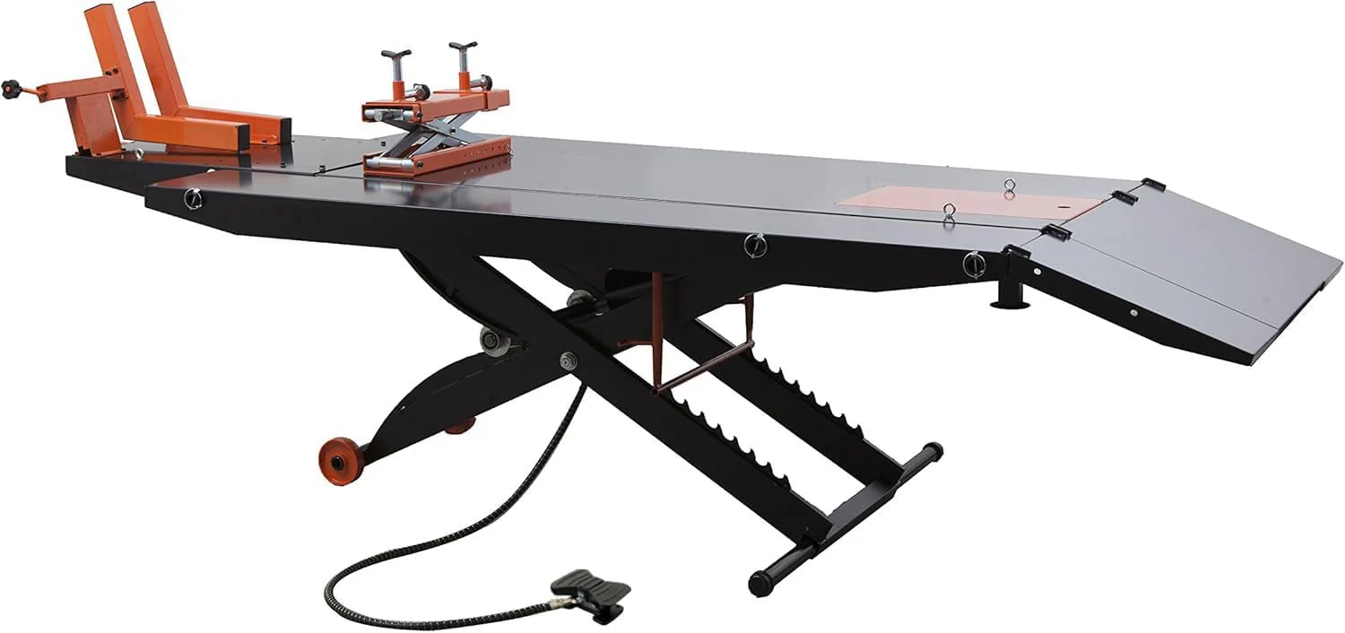 APlusLift MT1500X 1500LB Air-Operated Motorcycle & ATV Lift Table �C 48