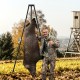 Tripod Game Hoist Deer Hanger 600 LBS Capacity Deer Skinning Rack