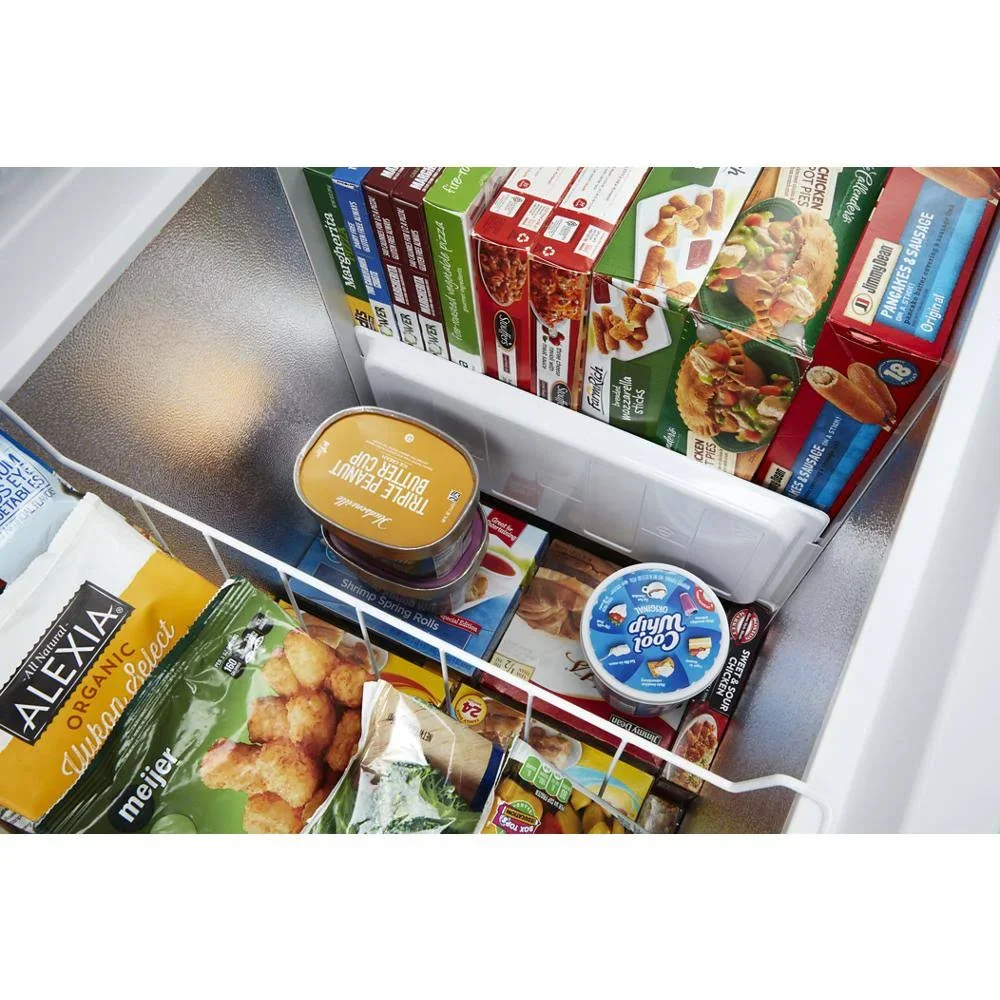 Whirlpool 16-cu ft Convertible Chest Freezer to Refrigerator with Baskets - White | WZC5116LW