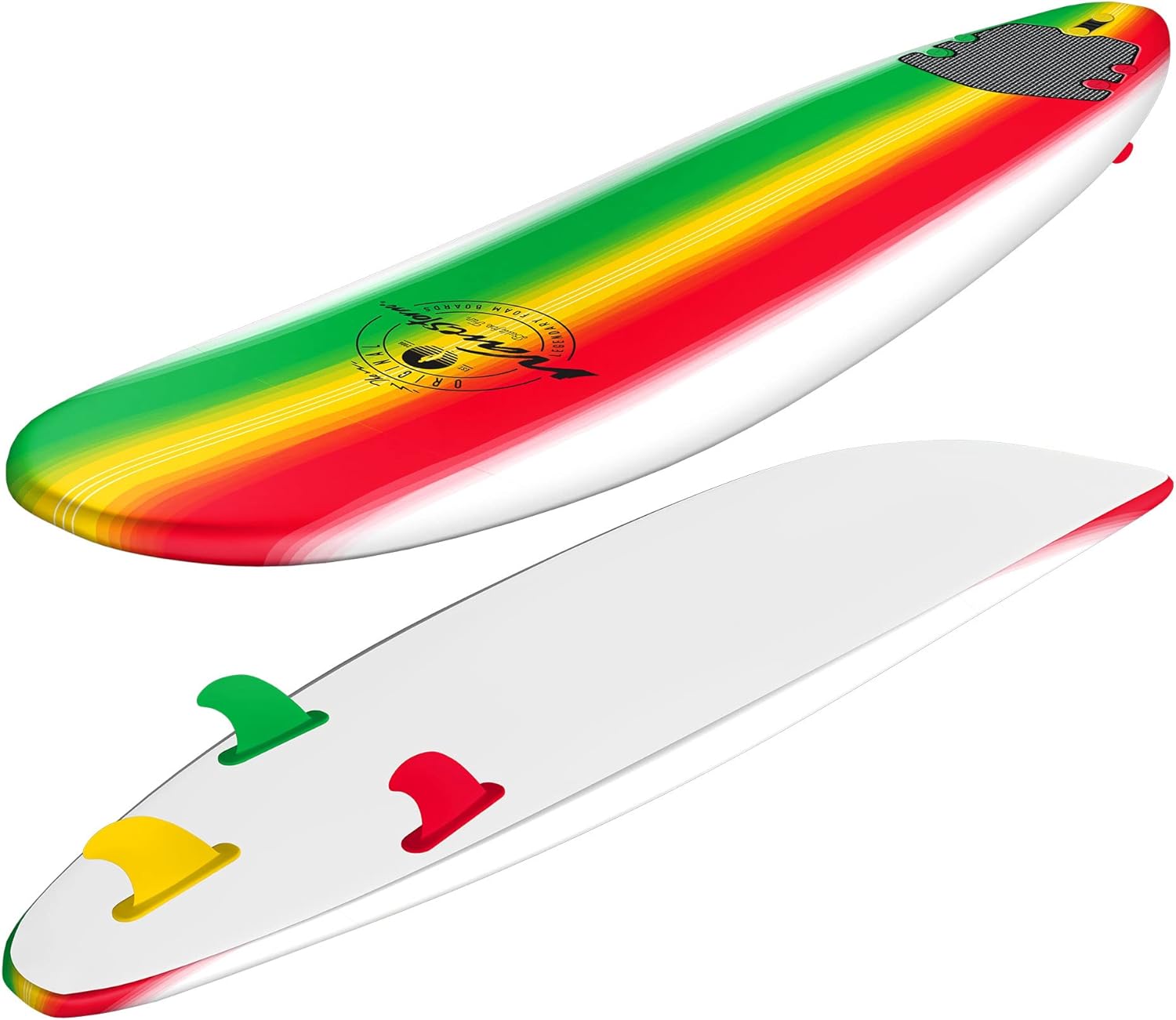 Classic Soft Top Foam 8ft Surfboard