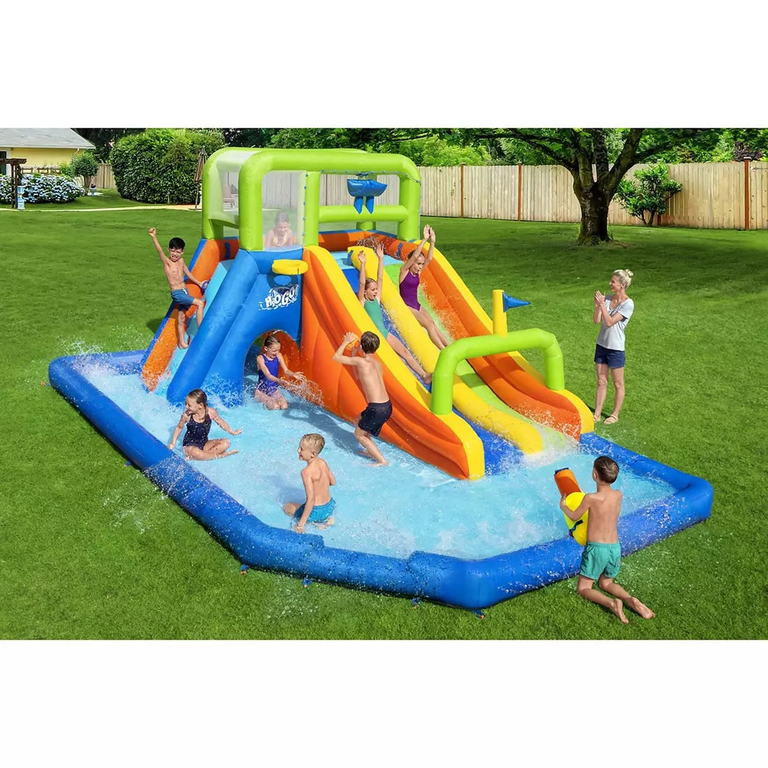 H20GO! Wild Tide Mega Inflatable Water Park from Bestway