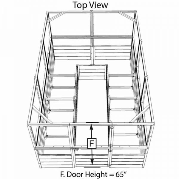 Deer Proof Cedar Complete Raised Garden Bed Kit 8x 8x 20