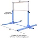 Adjustable Gymnastics Bar Horizontal Bar for Kids