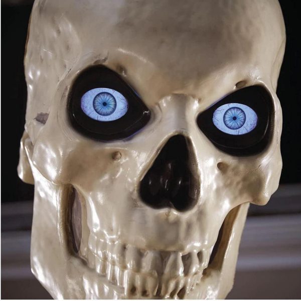 Home Accents 12 ft. Giant-Sized Skeleton with LifeEyes NO250058