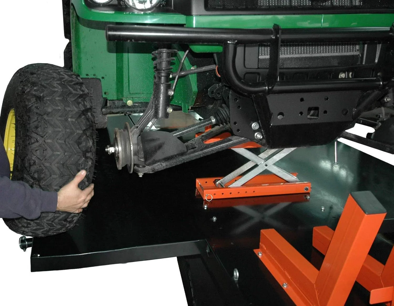 APlusLift MT1500X 1500LB Air-Operated Motorcycle & ATV Lift Table �C 48