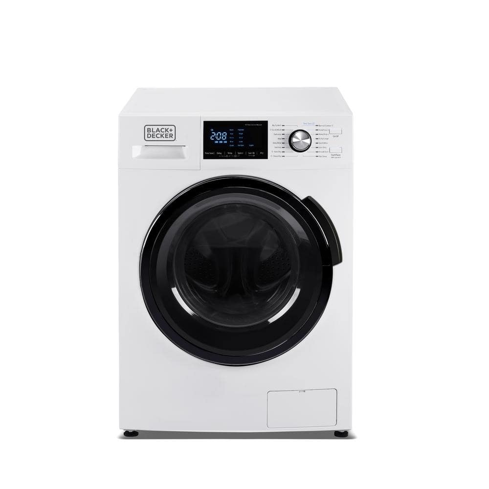 BLACK+DECKER 2.7 cu. ft. All-in-One Washer and Dryer Combo in White BCW27MW💝 Last Day For Clearance