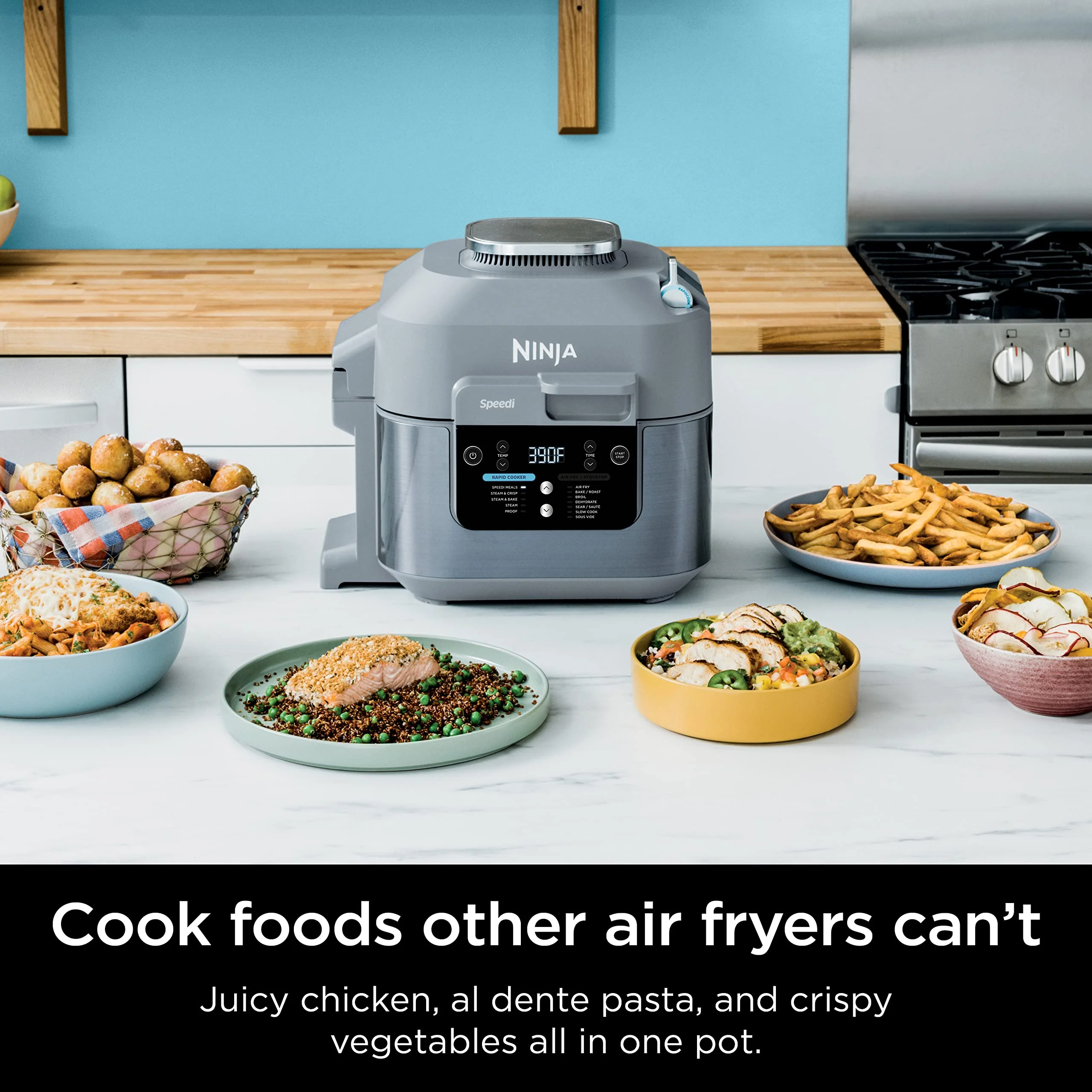 Ninja Speedi Rapid Cooker & Air Fryer, 6-Quart Capacity