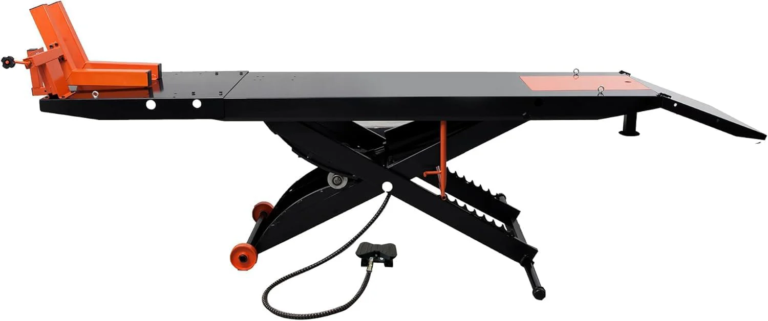 APlusLift MT1500X 1500LB Air-Operated Motorcycle & ATV Lift Table �C 48