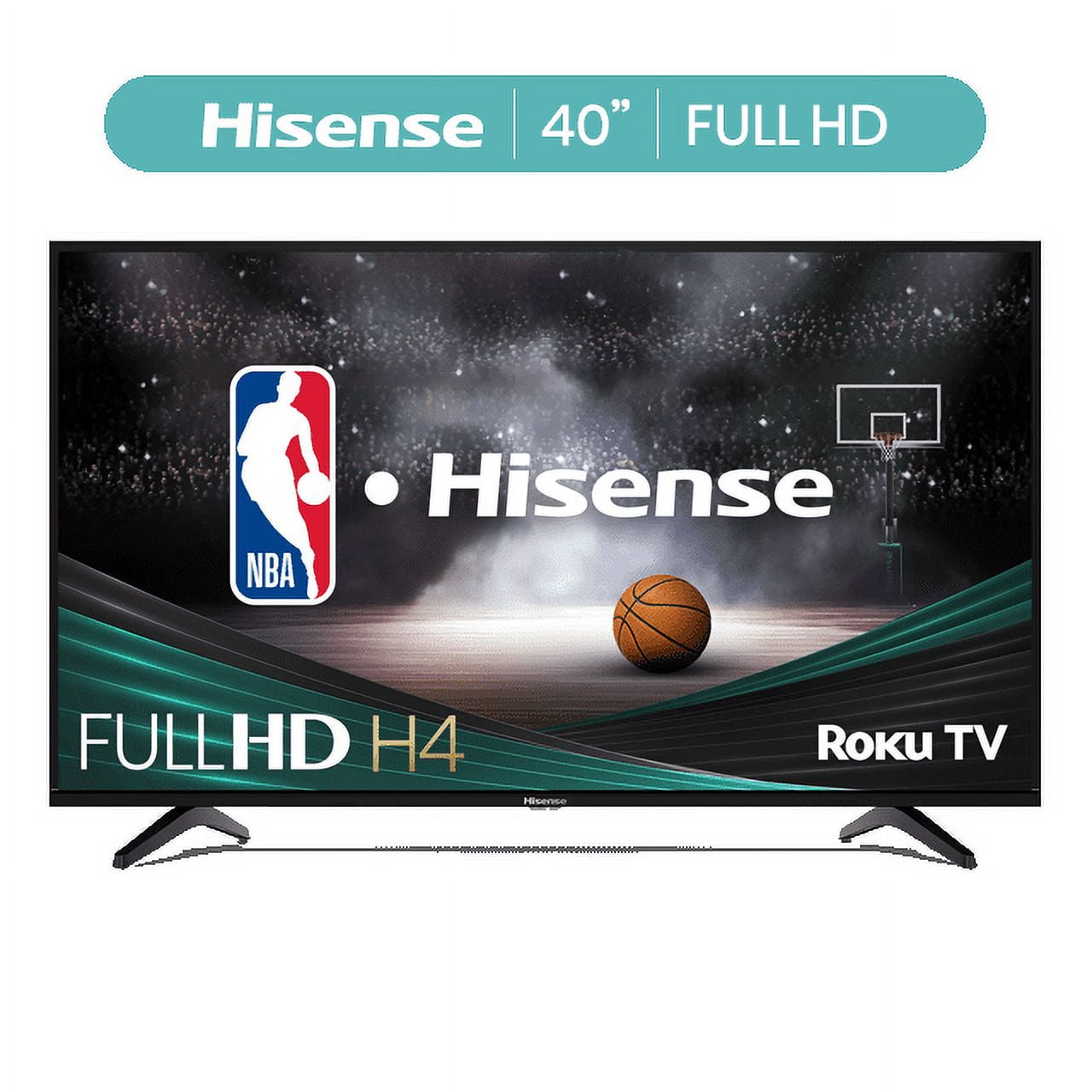 Hisense 40′′ FHD 1080P Roku Smart LED TV – H4030F1, Motion Rate 120, Game Mode, DTS Sound