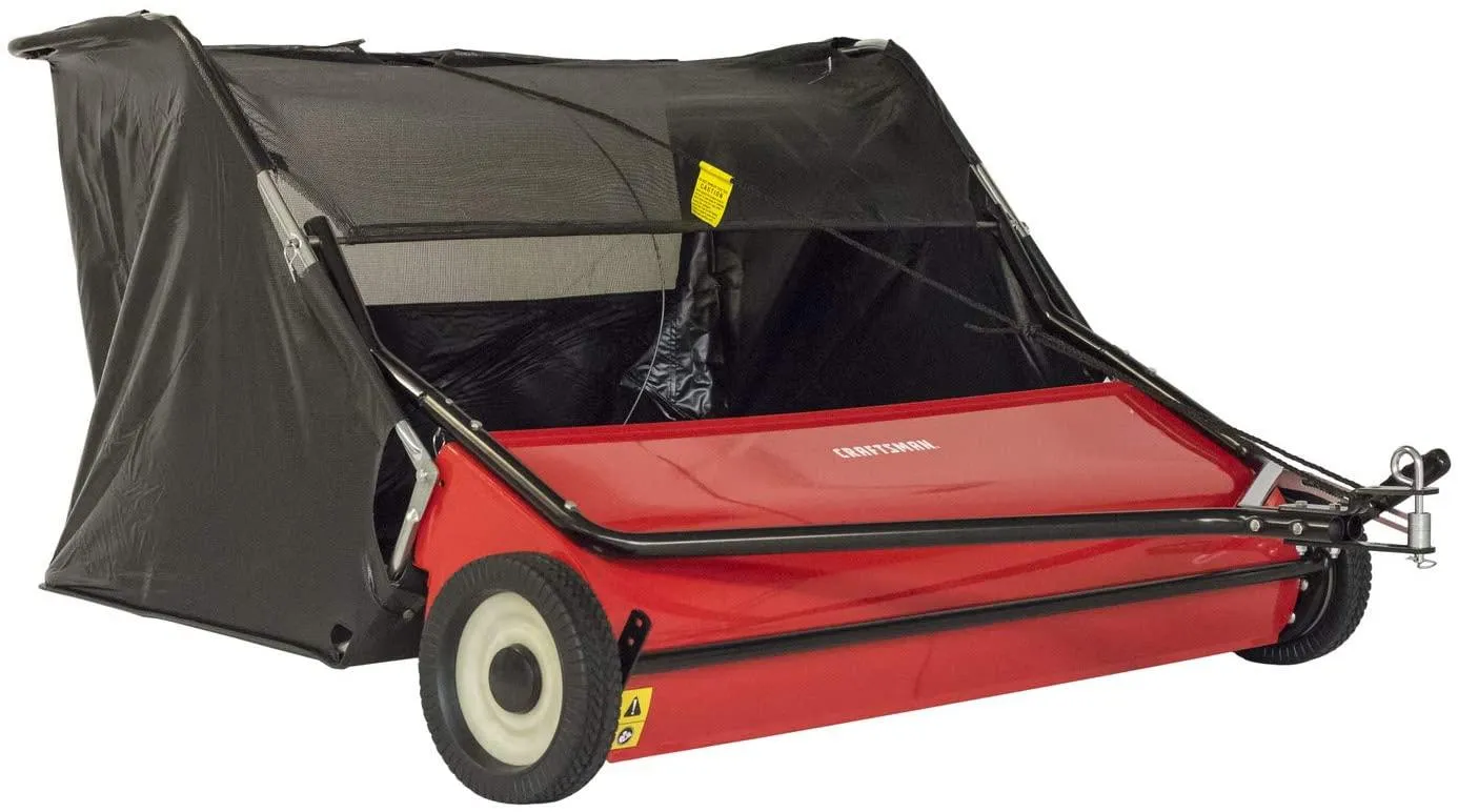 CRAFTSMAN CMXGZBF7124546 52 Tow Lawn Sweeper, Black