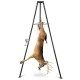 Tripod Game Hoist Deer Hanger 600 LBS Capacity Deer Skinning Rack