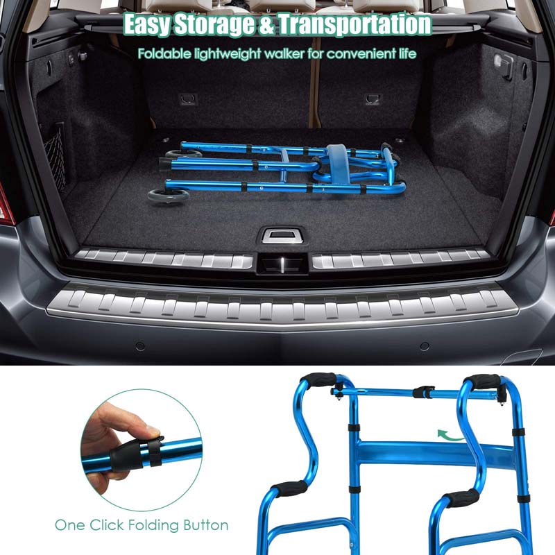 3-in-1 Folding Walker with 5