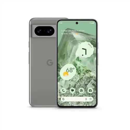 Google Pixel 8 - Unlocked Android Smartphone with Advanced Pixel Camera, 24-Hour Battery, and Powerful Security - Obsidian - 128 GB