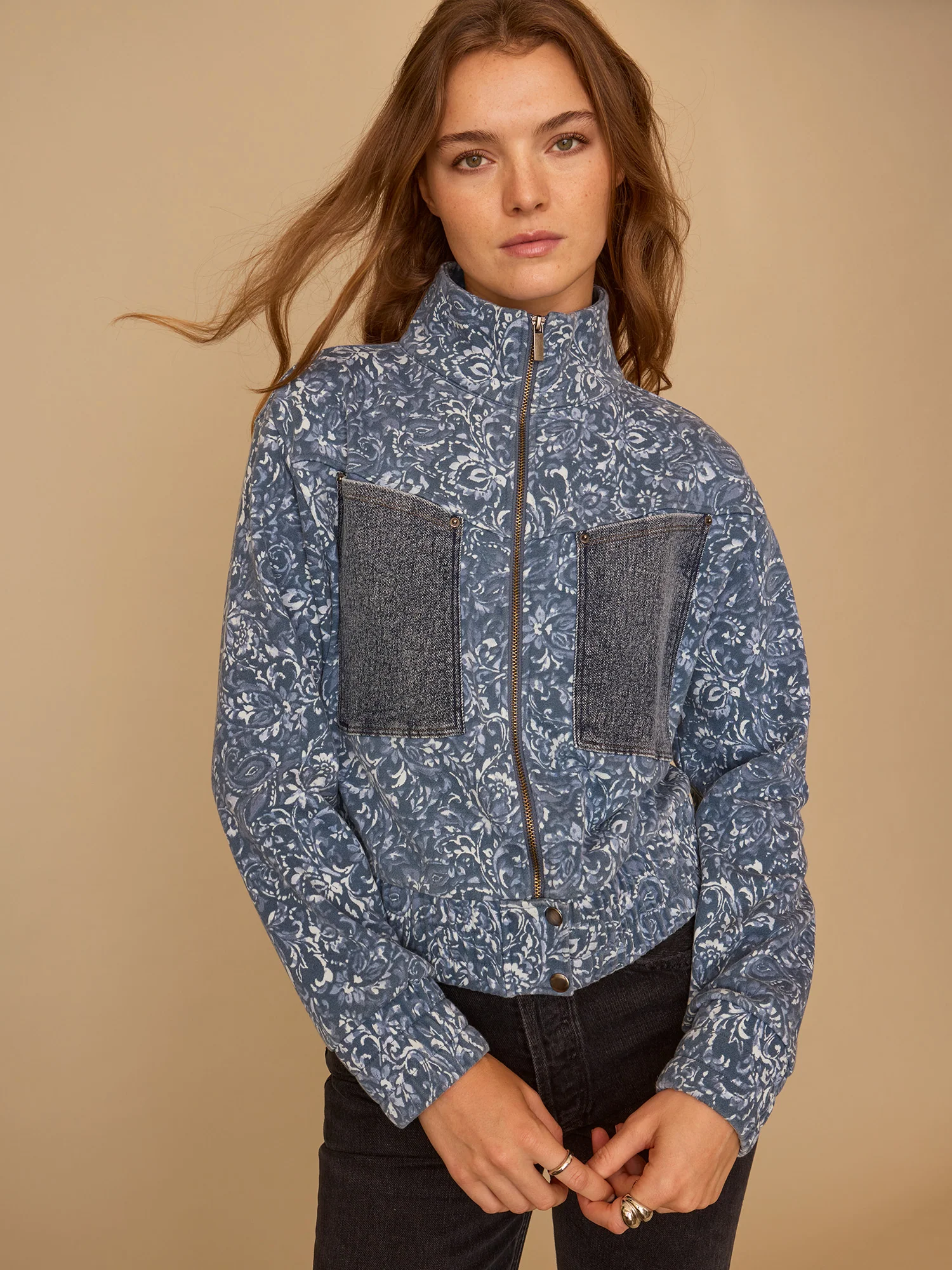 Printed Berkeley Jacket