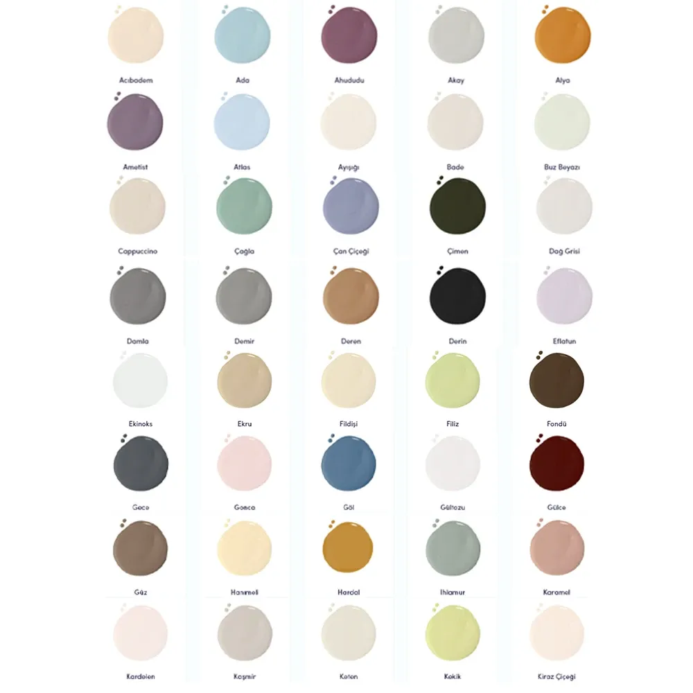 Bi’Boya Plastik Trendy 3,5 Kg İç Cephe Duvar Boyası