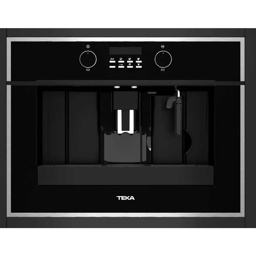 Teka CLC 855 GM Siyah Cam Ankastre Kahve Makinesi
