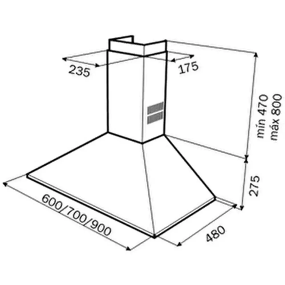 Teka DF 60 Duvar Tipi Davlumbaz