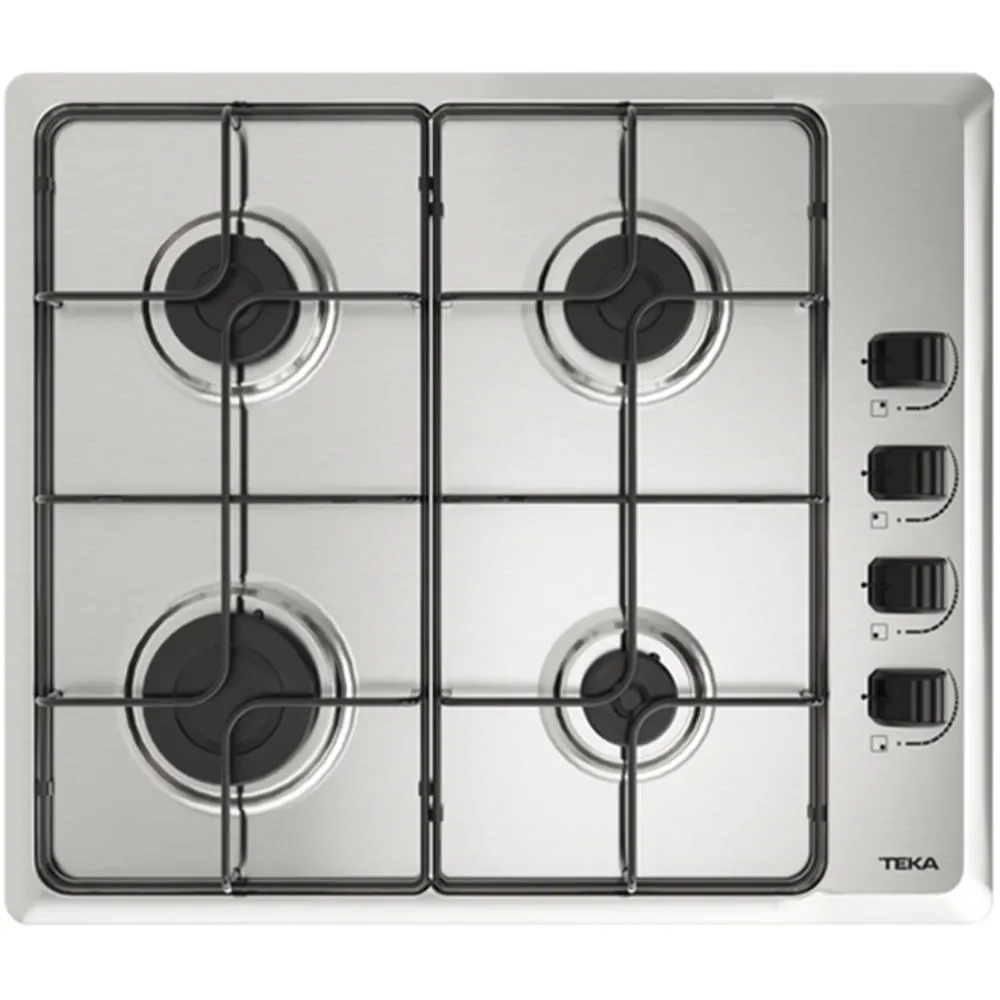 Teka HLX 640 KB Paslanmaz Çelik Gazlı Ocak