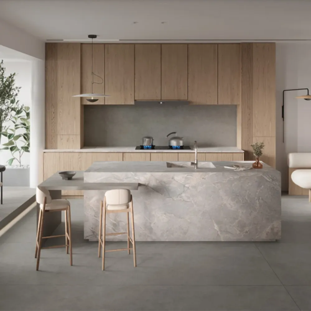 T-One Fiori Di Bosco 12 mm Mat Porselen Tezgah 162x323